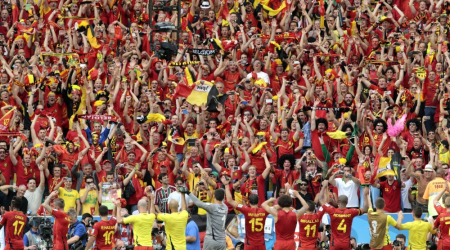 Wales - Belgium on big screen